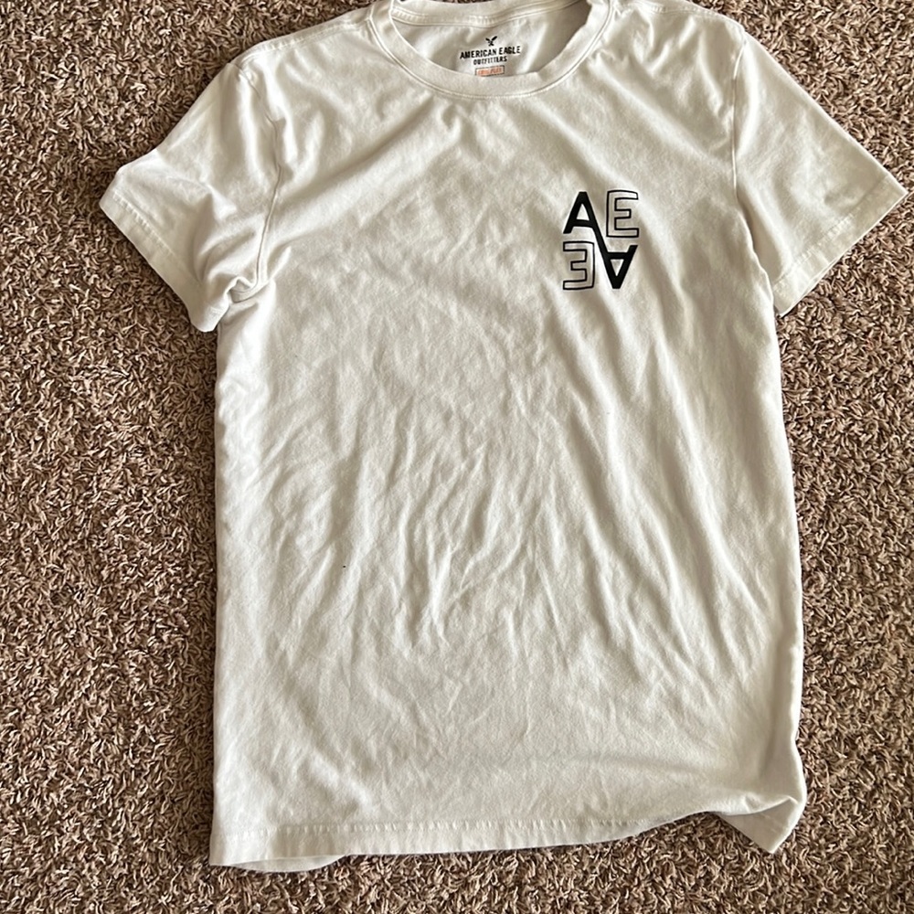 Small white American Eagle shirt used.